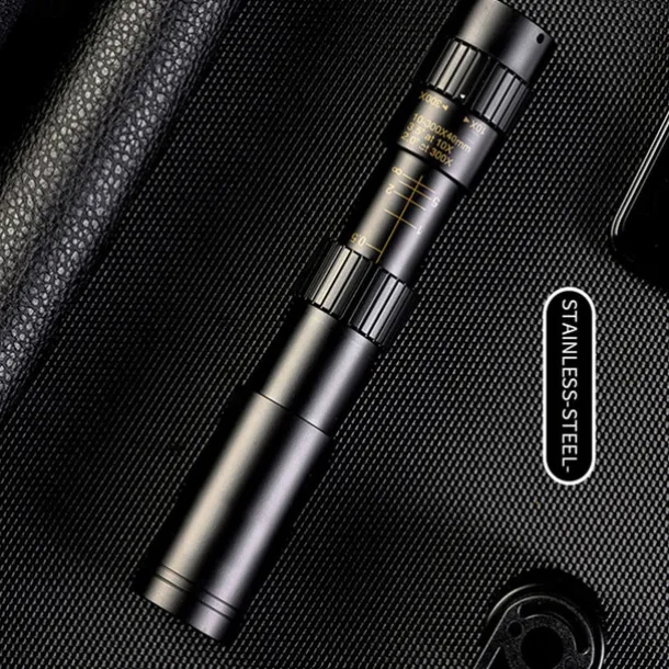 Retractable Monocular 10-300X40mm Long Range Mini with Zoom Magnification for Travel Hunting Camping and Outdoors