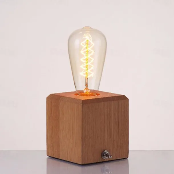 Retro Edison Bulb E27 220V 40W Light Bulb ST64 Filament Vintage Ampoule Incandescent Spiral Lamp