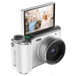 Retro Fashion 64 Megapixel Digital Camera 4K HD CMOS lens HD Wide-Angle Shooting Camera Optional Angle Lens