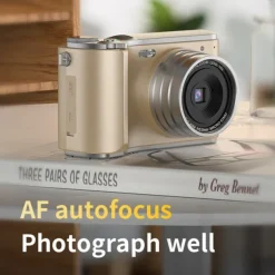 Retro Fashion 64 Megapixel Digital Camera 4K HD CMOS Lens HD Wide-Angle Shooting Camera