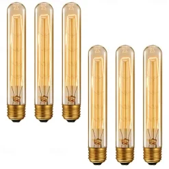 Retro Lamp T185 40W E27 Filament Dimmable Decorative Incandescent Ampoule Vintage Edison Light Bulb for Home Living