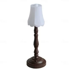 Retro Night Light Dormitory Bedroom Bedside Eye Protection Small Lamp Bedside Table European Mini Ornament Decoration Home Gifts