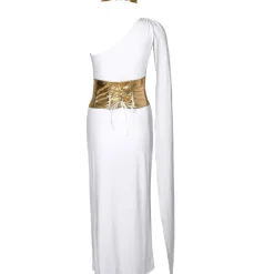 Retro Vintage Ancient Greek Ancient Rome Dress Cosplay Costume Outfits Venus Greek Goddesses Fancy Dress Women's Walpurgis Night Halloween Carnival Party Bachelorette Party Adults Dress