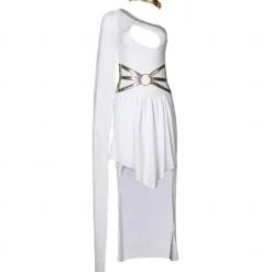 Retro Vintage Ancient Greek Ancient Rome Dress Cosplay Costume Outfits Venus Greek Goddesses Fancy Dress Women's Walpurgis Night Halloween Carnival Party Bachelorette Party Adults Dress