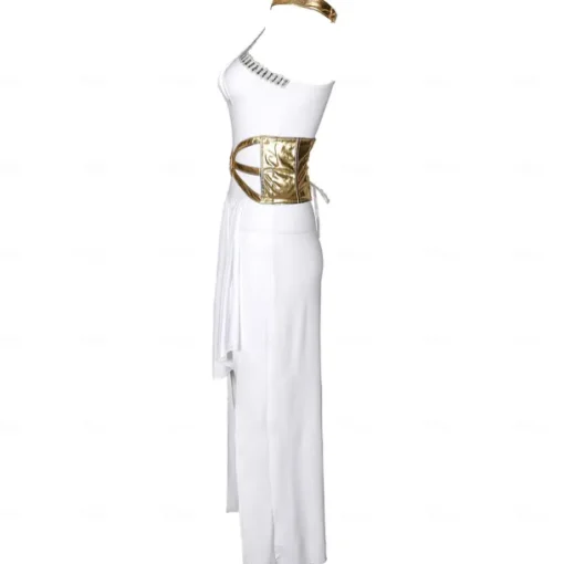 Retro Vintage Ancient Greek Ancient Rome Dress Cosplay Costume Outfits Venus Greek Goddesses Fancy Dress Women's Walpurgis Night Halloween Carnival Party Bachelorette Party Adults Dress