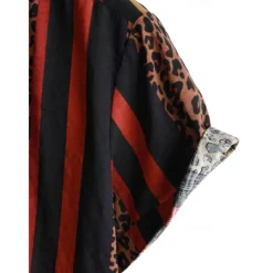 Retro Vintage Boho 1970s Shirt Hawaiian Shirts Hippie Aztec Tribal Fancy Dress Men's Halloween Carnival Music Festival Beach Vacation Wear Retro Theme Party Adults' Shirt