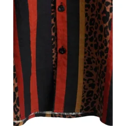 Retro Vintage Boho 1970s Shirt Hawaiian Shirts Hippie Aztec Tribal Fancy Dress Men's Halloween Carnival Music Festival Beach Vacation Wear Retro Theme Party Adults' Shirt