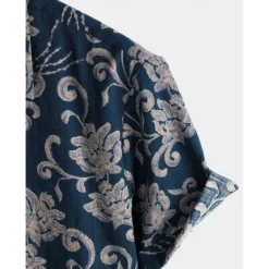 Retro Vintage Boho 1970s Shirt Hawaiian Shirts Hippie Floral Fancy Dress Men's Halloween Carnival Music Festival Beach Vacation Wear Retro Theme Party Adults' Shirt