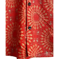 Retro Vintage Boho 1970s Shirt Hawaiian Shirts Hippie Tribal Ethnic African Pattern Fancy Dress Men's Halloween Carnival Music Festival Beach Vacation Wear Retro Theme Party Adults' Shirt