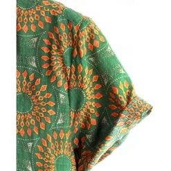 Retro Vintage Boho 1970s Shirt Hawaiian Shirts Hippie Tribal Ethnic African Pattern Fancy Dress Men's Halloween Carnival Music Festival Beach Vacation Wear Retro Theme Party Adults' Shirt