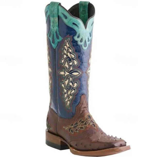 Retro Vintage Hippie 1970s Shoes Western Boot Hippie West Cowboy Fancy Dress Men's Women's Carnival Masquerade Vacation Party / Evening Daily Wear Adults' Shoes