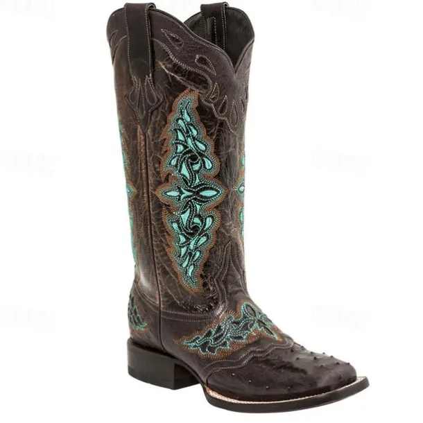 Retro Vintage Hippie 1970s Shoes Western Boot Hippie West Cowboy Fancy Dress Men's Women's Carnival Masquerade Vacation Party / Evening Daily Wear Adults' Shoes