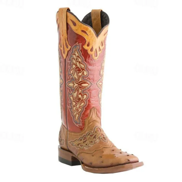 Retro Vintage Hippie 1970s Shoes Western Boot Hippie West Cowboy Fancy Dress Men's Women's Carnival Masquerade Vacation Party / Evening Daily Wear Adults' Shoes