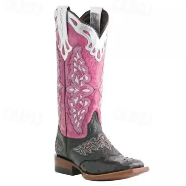 Retro Vintage Hippie 1970s Shoes Western Boot Hippie West Cowboy Fancy Dress Men's Women's Carnival Masquerade Vacation Party / Evening Daily Wear Adults' Shoes