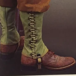 Retro Vintage Medieval Masquerade Gaiters Boot Covers Fancy Dress Men's Unisex Pirate Fantasy Masquerade Performance Party Stage Adults' Shoe Cover