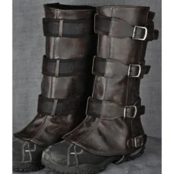 Retro Vintage Medieval Masquerade Gaiters Shoe Cover Fancy Dress Men's Unisex Pirate Steampunk Carnival Masquerade Performance Party Stage Adults' Shoe Cover