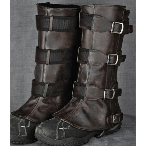 Retro Vintage Medieval Masquerade Gaiters Shoe Cover Fancy Dress Men's Unisex Pirate Steampunk Carnival Masquerade Performance Party Stage Adults' Shoe Cover