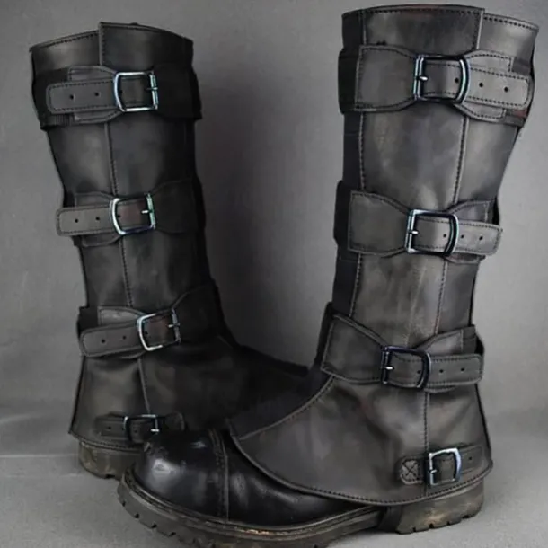 Retro Vintage Medieval Masquerade Gaiters Shoe Cover Fancy Dress Men's Unisex Pirate Steampunk Carnival Masquerade Performance Party Stage Adults' Shoe Cover