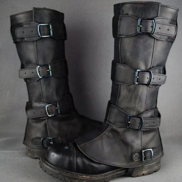 Retro Vintage Medieval Masquerade Gaiters Shoe Cover Fancy Dress Men's Unisex Pirate Steampunk Carnival Masquerade Performance Party Stage Adults' Shoe Cover