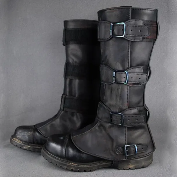 Retro Vintage Medieval Masquerade Gaiters Shoe Cover Fancy Dress Men's Unisex Pirate Steampunk Carnival Masquerade Performance Party Stage Adults' Shoe Cover