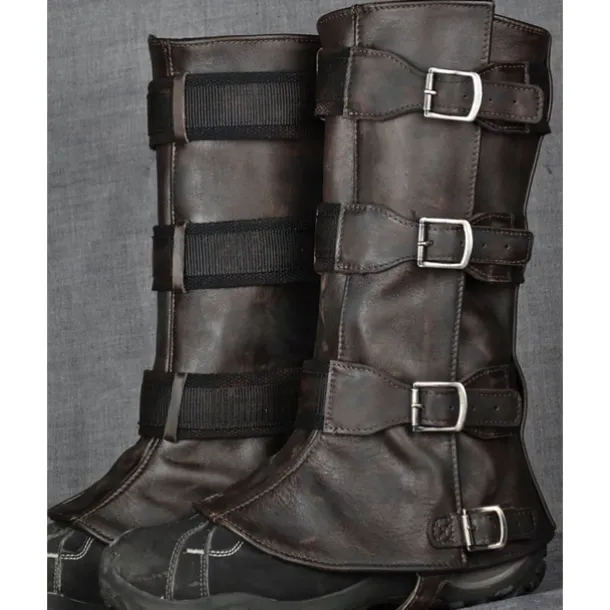 Retro Vintage Medieval Masquerade Gaiters Shoe Cover Fancy Dress Men's Unisex Pirate Steampunk Carnival Masquerade Performance Party Stage Adults' Shoe Cover