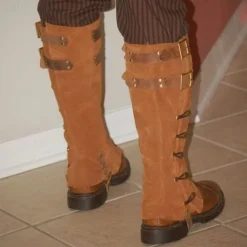 Retro Vintage Medieval Renaissance Masquerade Shoe Cover Fancy Dress Men's Women's Unisex Celtic Pirate Halloween Carnival Masquerade Event / Party Masquerade Adults' Shoe Cover