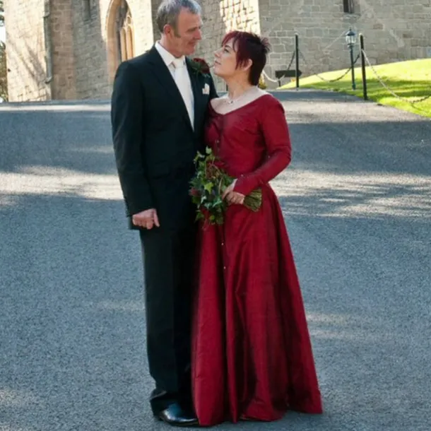 Retro Vintage Medieval Renaissance Dress Tunic Dress Lady Viking Ranger Fancy Dress Women's Celtic Viking Halloween Masquerade Casual Daily LARP Ren Faire Adults' Dress