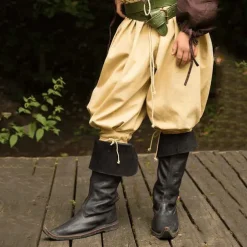 Retro Vintage Medieval Renaissance Shoes Flat Jazz Boots Pirate Knight Ritter Viking Fancy Dress Men's Women's Unisex Celtic Pirate Masquerade Event / Party Masquerade Adults' Shoes All Seasons