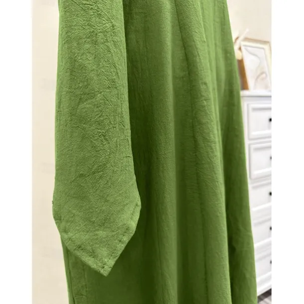 Retro Vintage Medieval Renaissance Dress Cosplay Costume Tunic Dress Viking Ranger Elven Fancy Dress Women's Celtic Viking Halloween Carnival Masquerade Performance Halloween LARP Adults' Dress All