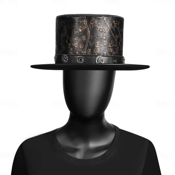 Retro Vintage Punk & Gothic Steampunk Top Hat Plague Doctor Fancy Dress Men's Women's Masquerade Party / Evening Adults Hat