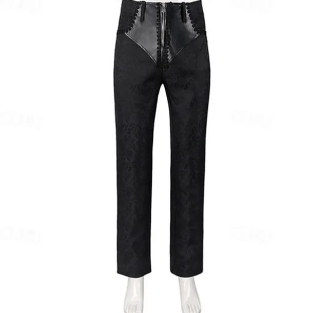 Retro Vintage Punk & Gothic Medieval Coat Pants Shirt Prince Gentleman Fancy Dress Men's Royal Masquerade Performance Event / Party Stage Adults' Coat Shirt Pants