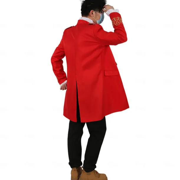 Retro Vintage Punk & Gothic Medieval Coat Pants Shirt Prince Gentleman Fancy Dress Men's Royal Masquerade Performance Event / Party Stage Adults' Coat Shirt Pants