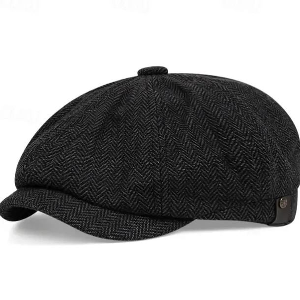 Retro Vintage Roaring 20s 1920s Beret Hat Normal The Great Gatsby Gangster Fancy Dress Men's Women's New Year Masquerade New Year Eve Bachelorette Party Festival Adults' Hat All Seasons