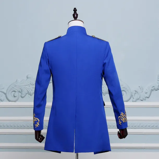 Retro Vintage Rococo Medieval Coat Masquerade Circus Jacket Prince Aristocrat Fancy Dress Men's Carnival of Venice Adults Coat