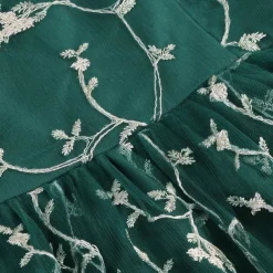 Retro Vintage 1950s Cocktail Dress Dress Flare Dress Embroidered Grid / Plaid Flower / Floral Fancy Dress Women's Masquerade Event / Party Bachelorette Party Festival Adults' Dress Homecoming Dresses