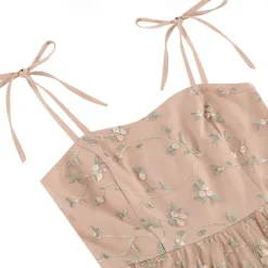 Retro Vintage 1950s Cocktail Dress Dress Flare Dress Embroidered Grid / Plaid Flower / Floral Fancy Dress Women's Masquerade Event / Party Bachelorette Party Festival Adults' Dress Homecoming Dresses