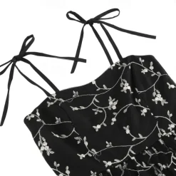 Retro Vintage 1950s Cocktail Dress Dress Flare Dress Embroidered Grid / Plaid Flower / Floral Fancy Dress Women's Masquerade Event / Party Bachelorette Party Festival Adults' Dress Homecoming Dresses