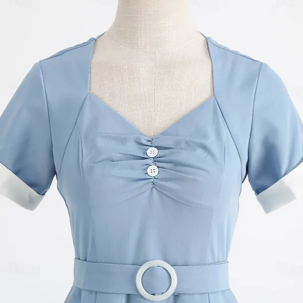 Retro Vintage 1950s Cocktail Dress Dress Party Costume A Line Dress Fancy Dress Women's Masquerade Event / Party Bachelorette Party Adults' Dress Homecoming Dresses