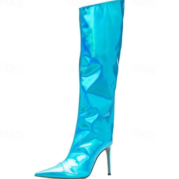 Retro Vintage 1980s Knee High Boots Disco Fancy Dress Women's Carnival Costume Halloween Carnival Performance Party Pride Parade Adults' Shoes All Seasons