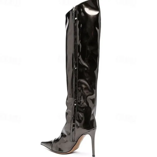 Retro Vintage 1980s Knee High Boots Disco Fancy Dress Women's Carnival Costume Halloween Carnival Performance Party Pride Parade Adults' Shoes All Seasons