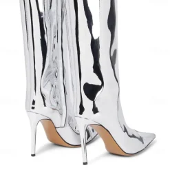 Retro Vintage 1980s Knee High Boots Disco Fancy Dress Women's Carnival Costume Halloween Carnival Performance Party Pride Parade Adults' Shoes All Seasons