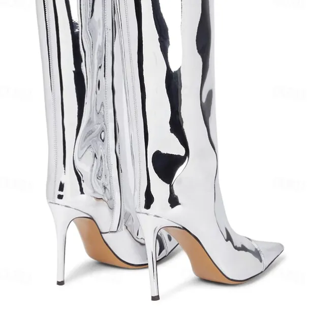 Retro Vintage 1980s Knee High Boots Disco Fancy Dress Women's Carnival Costume Halloween Carnival Performance Party Pride Parade Adults' Shoes All Seasons