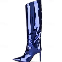 Retro Vintage 1980s Knee High Boots Disco Fancy Dress Women's Carnival Costume Halloween Carnival Performance Party Pride Parade Adults' Shoes All Seasons