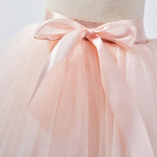 Retro Vintage 1950s Petticoat Hoop Skirt Tutu Under Skirt A-Line Fancy Dress Girls' Masquerade Party Evening Wear Cocktail Party Tea Party Kid's Skirt