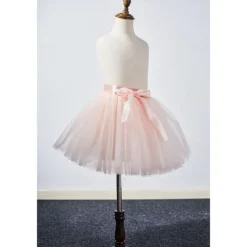 Retro Vintage 1950s Petticoat Hoop Skirt Tutu Under Skirt A-Line Fancy Dress Girls' Masquerade Party Evening Wear Cocktail Party Tea Party Kid's Skirt