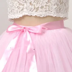 Retro Vintage 1950s Petticoat Hoop Skirt Tutu Under Skirt A-Line Fancy Dress Girls' Masquerade Party Evening Wear Cocktail Party Tea Party Kid's Skirt