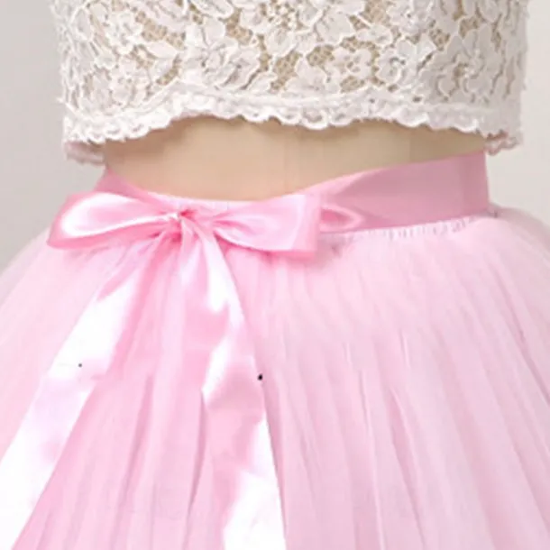 Retro Vintage 1950s Petticoat Hoop Skirt Tutu Under Skirt A-Line Fancy Dress Girls' Masquerade Party Evening Wear Cocktail Party Tea Party Kid's Skirt