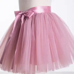 Retro Vintage 1950s Petticoat Hoop Skirt Tutu Under Skirt A-Line Fancy Dress Girls' Masquerade Party Evening Wear Cocktail Party Tea Party Kid's Skirt