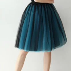 Retro Vintage 1950s Petticoat Hoop Skirt Tutu Under Skirt A-Line Fancy Dress Girls' Masquerade Party Evening Wear Cocktail Party Tea Party Kid's Skirt