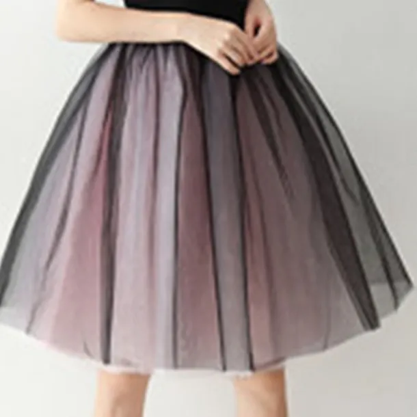 Retro Vintage 1950s Petticoat Hoop Skirt Tutu Under Skirt A-Line Fancy Dress Girls' Masquerade Party Evening Wear Cocktail Party Tea Party Kid's Skirt